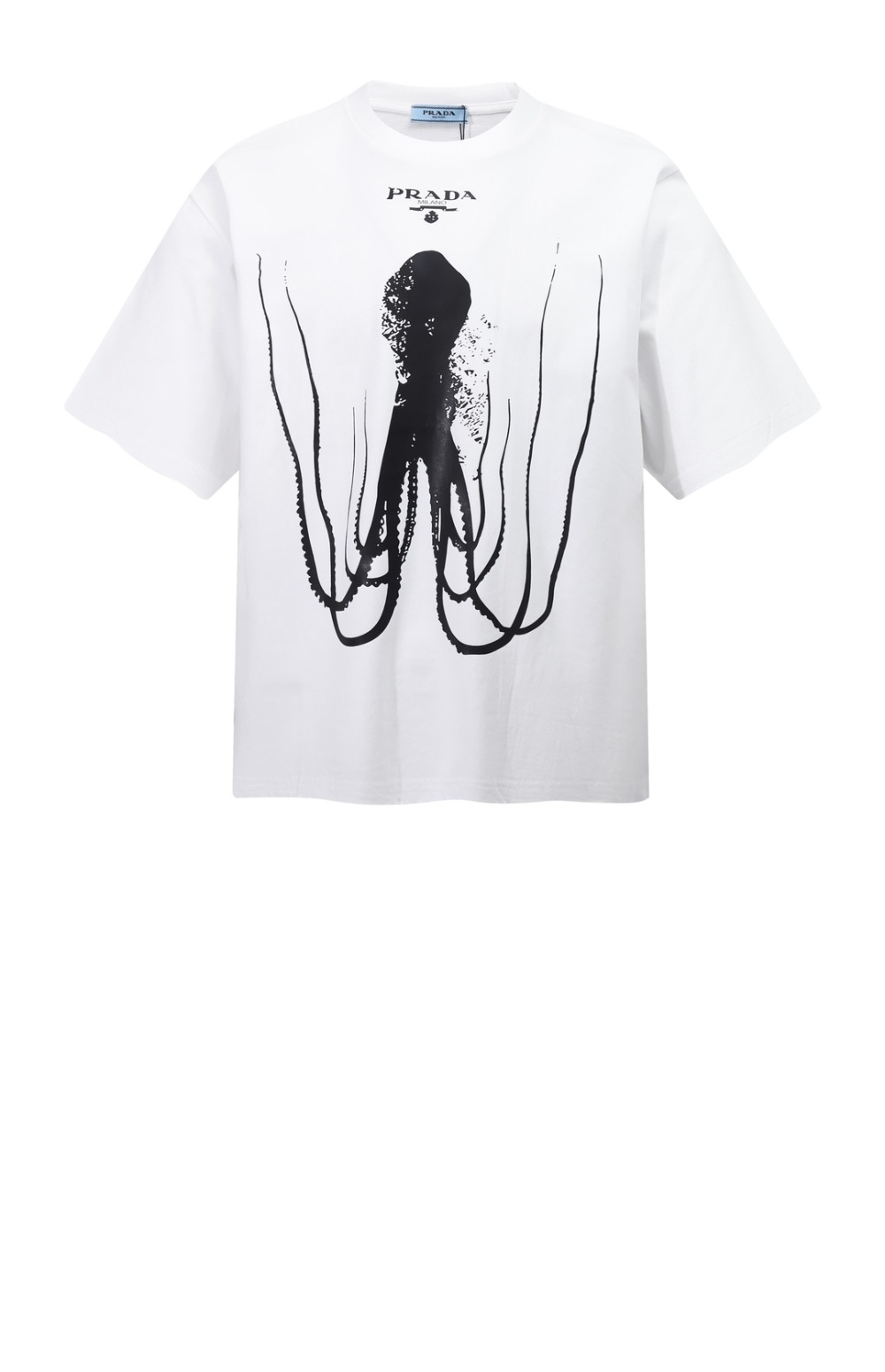 미러급레플리카사이트 | 명품레플리카 전문 쇼핑몰  | 퍼스트원 - 로고 프린트 반팔 > 프라다