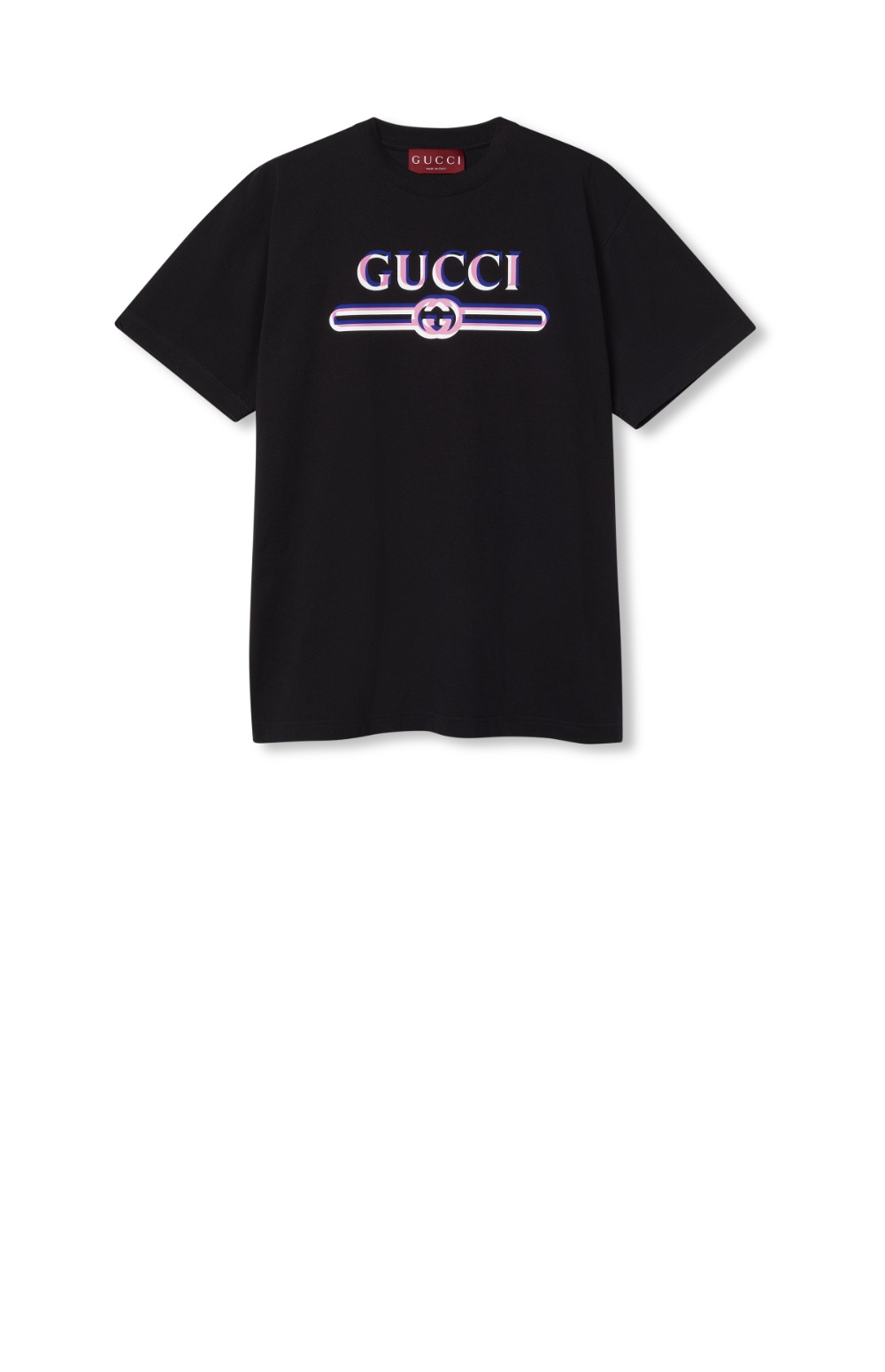 미러급레플리카사이트 | 명품레플리카 전문 쇼핑몰  | 퍼스트원 - 프린트 코튼 저지 티셔츠 > 구찌