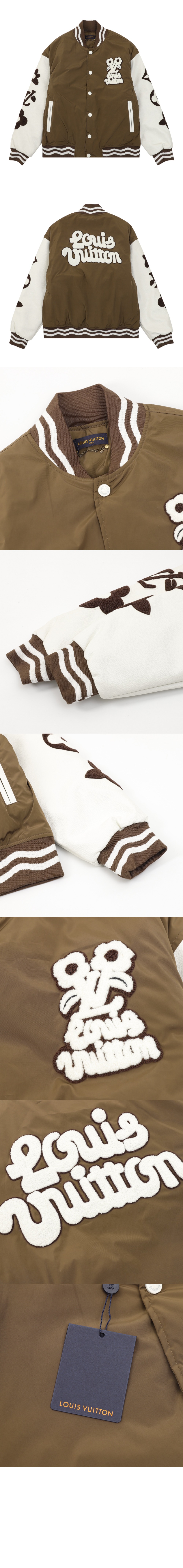 미러급레플리카사이트 | 명품레플리카 전문 쇼핑몰  | 퍼스트원 - 엠브로이더드 바시티 재킷 > 루이비통