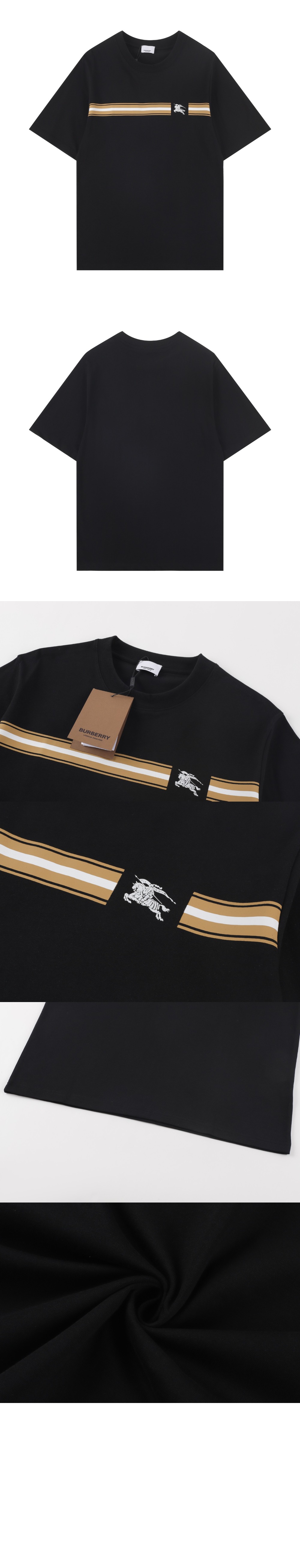 미러급레플리카사이트 | 명품레플리카 전문 쇼핑몰  | 퍼스트원 - 스트라이프 코튼 티셔츠 > 버버리