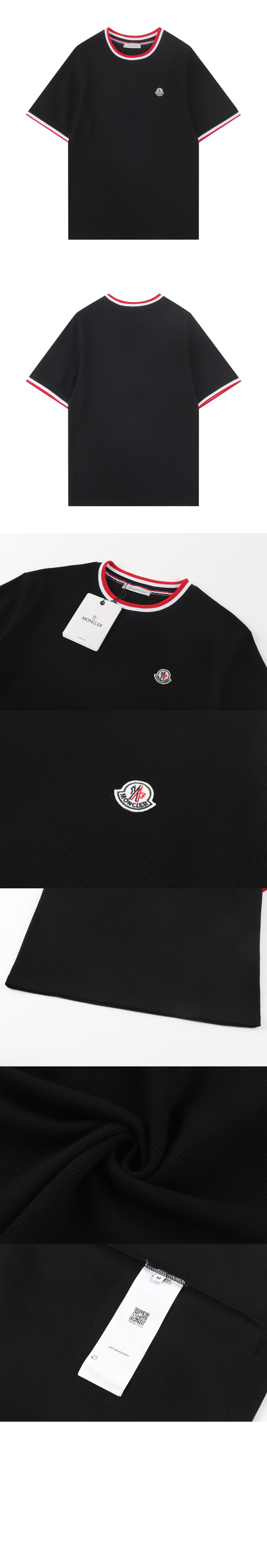 미러급레플리카사이트 | 명품레플리카 전문 쇼핑몰  | 퍼스트원 - 로고 패치 코튼 티셔츠 > 몽클레어