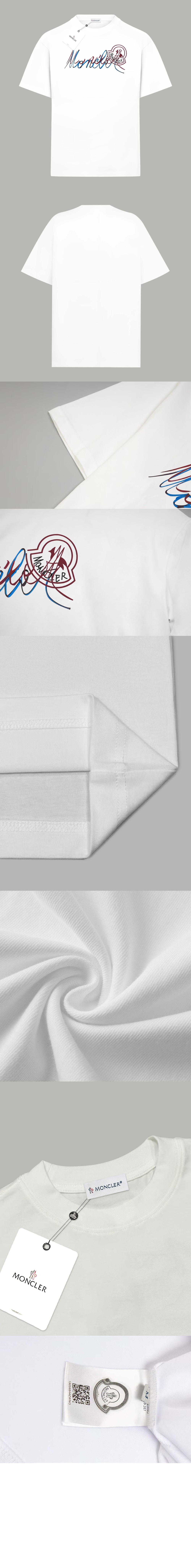 미러급레플리카사이트 | 명품레플리카 전문 쇼핑몰  | 퍼스트원 - 로고 프린트 반팔 > 몽클레어