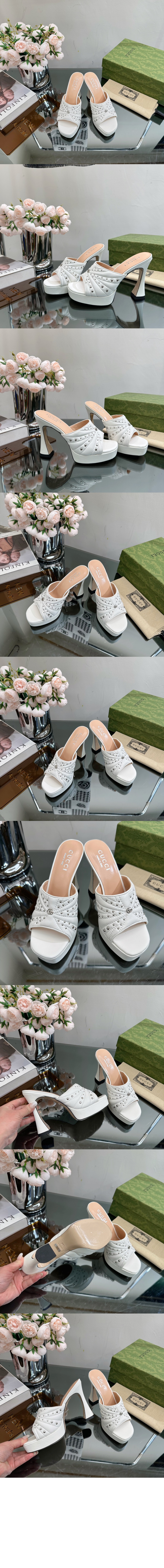 미러급레플리카사이트 | 명품레플리카 전문 쇼핑몰  | 퍼스트원 - 힐 슬라이드 샌들 블랙 ‎723404 > 구찌