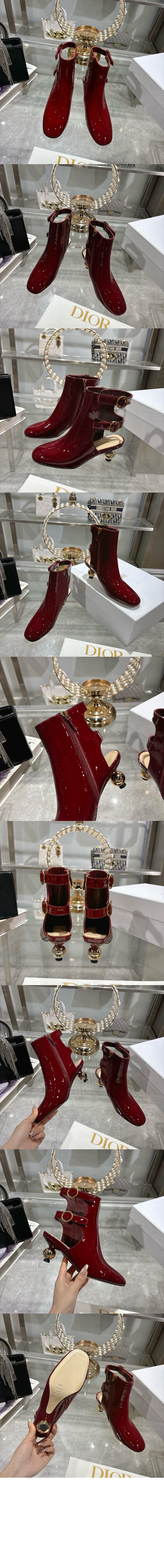 미러급레플리카사이트 | 명품레플리카 전문 쇼핑몰  | 퍼스트원 - 블랙 송아지 가죽 힐 부츠 KCT037 > 디올