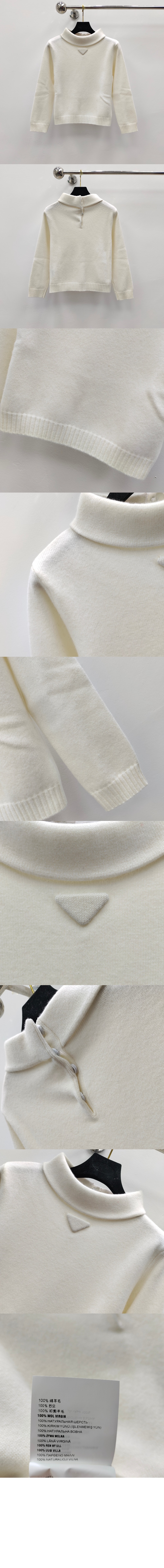 미러급레플리카사이트 | 명품레플리카 전문 쇼핑몰  | 퍼스트원 - 프린트 니트 톱 > 프라다