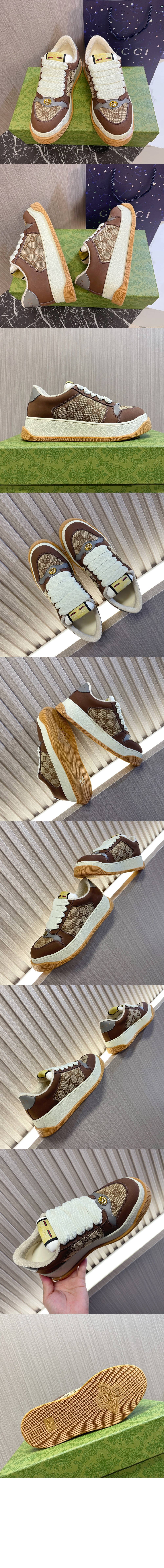 미러급레플리카사이트 | 명품레플리카 전문 쇼핑몰  | 퍼스트원 - 스크리너 GG 스니커즈 750048 > 구찌