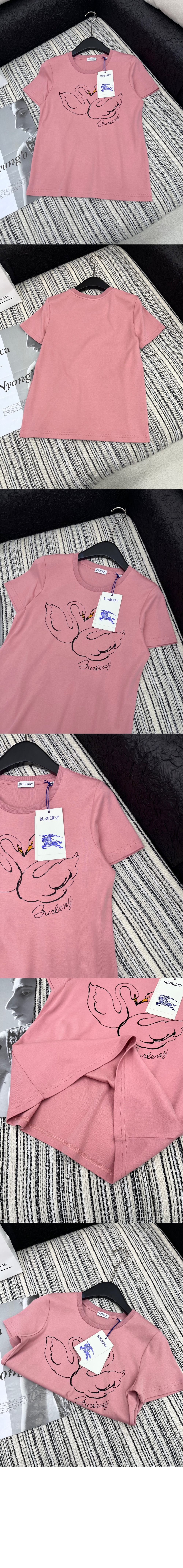 미러급레플리카사이트 | 명품레플리카 전문 쇼핑몰  | 퍼스트원 - 스완 코튼 박시 티셔츠 > 버버리