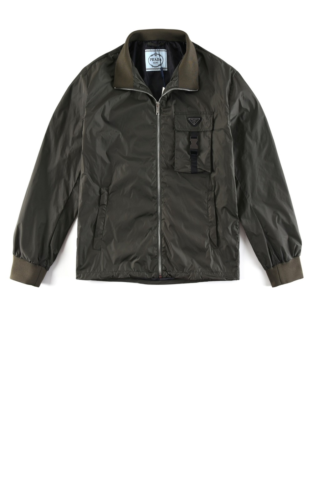 미러급레플리카사이트 | 명품레플리카 전문 쇼핑몰  | 퍼스트원 - 로고 집업 자켓 > 프라다