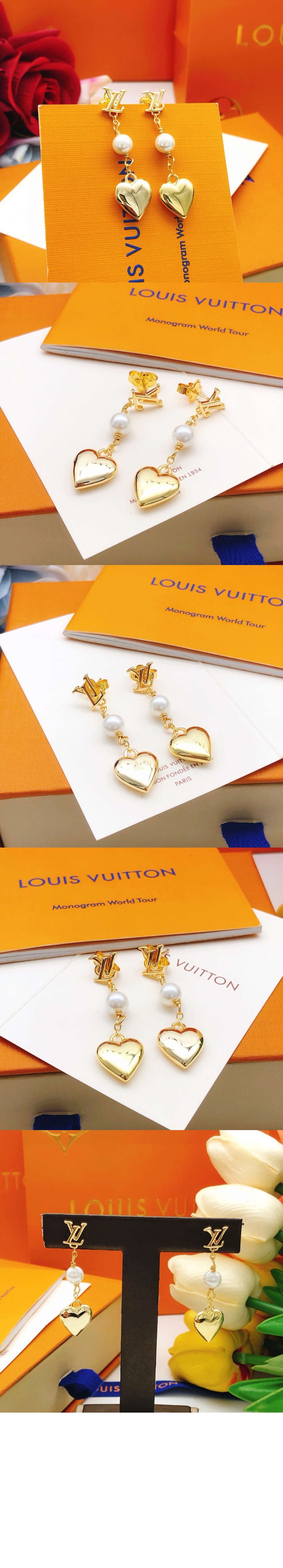 미러급레플리카사이트 | 명품레플리카 전문 쇼핑몰  | 퍼스트원 - HEART 귀걸이 M01011 > 루이비통