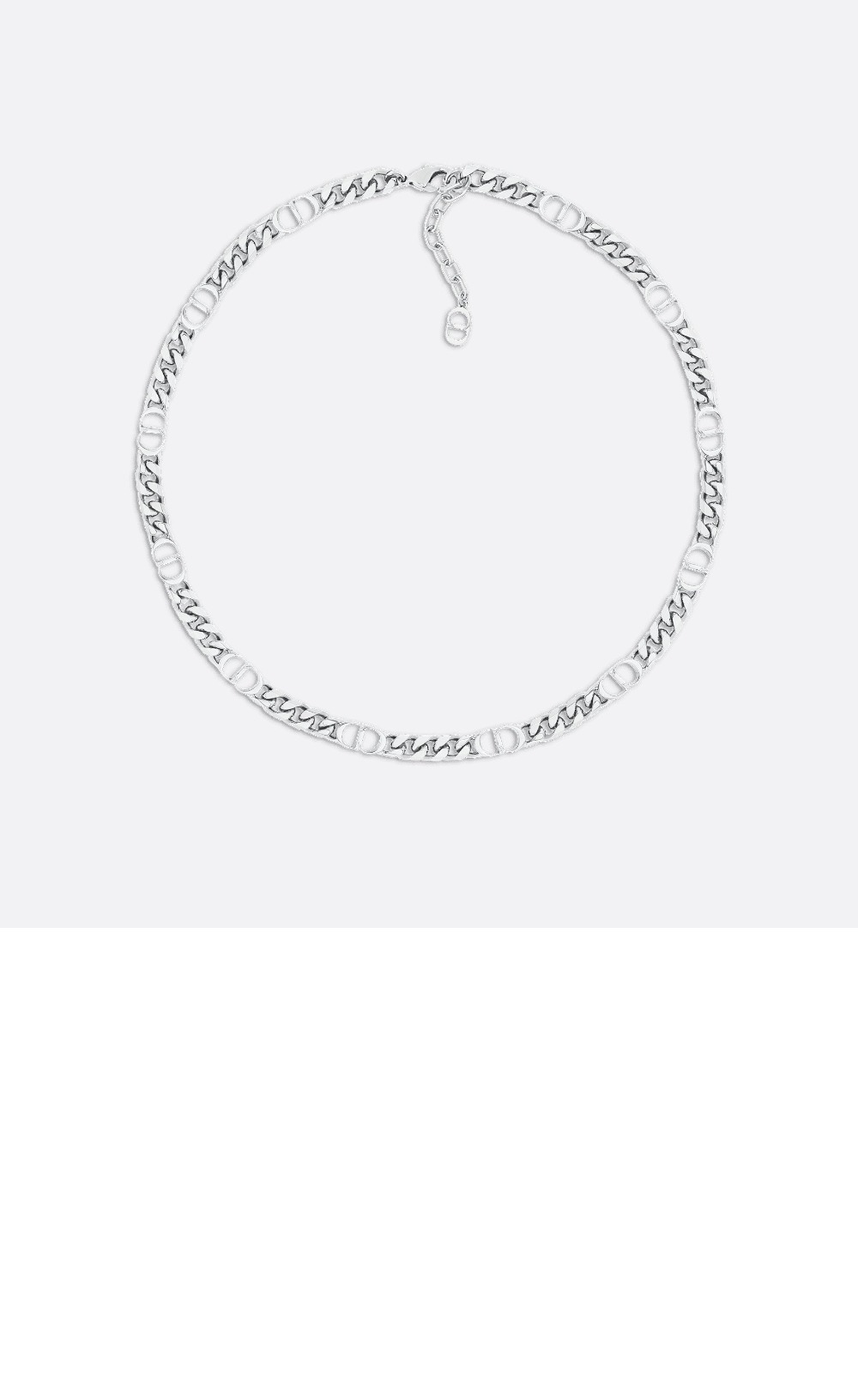 미러급레플리카사이트 | 명품레플리카 전문 쇼핑몰  | 퍼스트원 - CD Icon 슬림 체인 링크 목걸이 N1574 > 디올