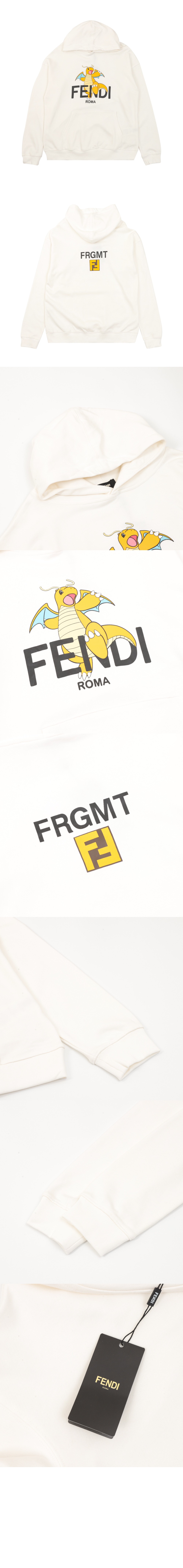 미러급레플리카사이트 | 명품레플리카 전문 쇼핑몰  | 퍼스트원 - 로고 프린트 코튼 후디 > 펜디