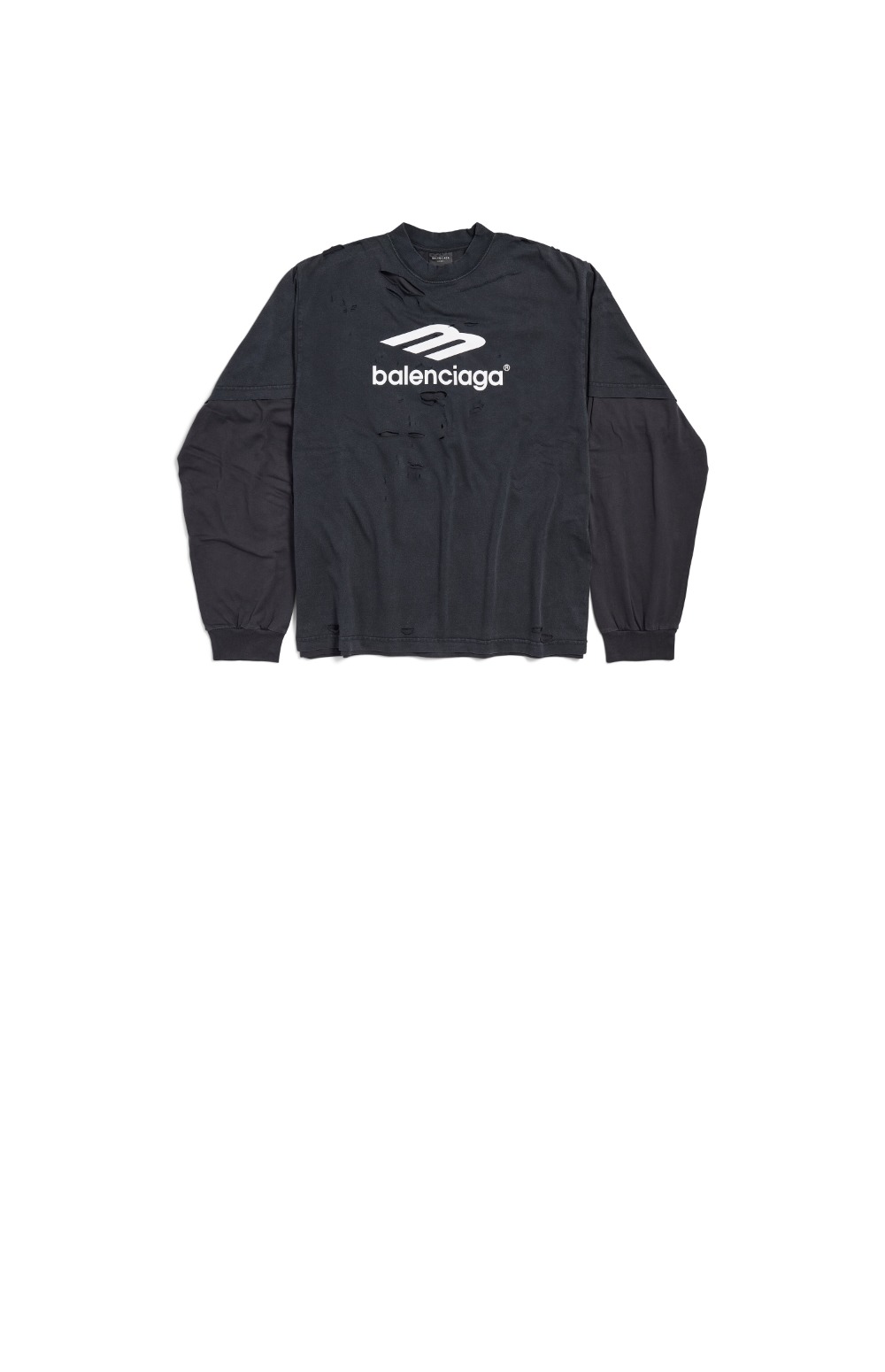 미러급레플리카사이트 | 명품레플리카 전문 쇼핑몰  | 퍼스트원 - 스포츠 아이콘 미디엄 핏 레이어드 티셔츠 > 발렌시아가