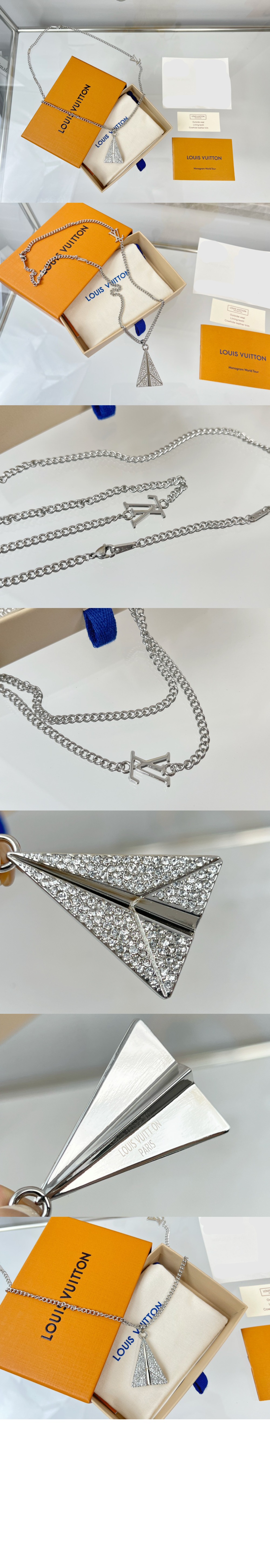 미러급레플리카사이트 | 명품레플리카 전문 쇼핑몰  | 퍼스트원 - 종이비행기 목걸이 M01034 > 루이비통
