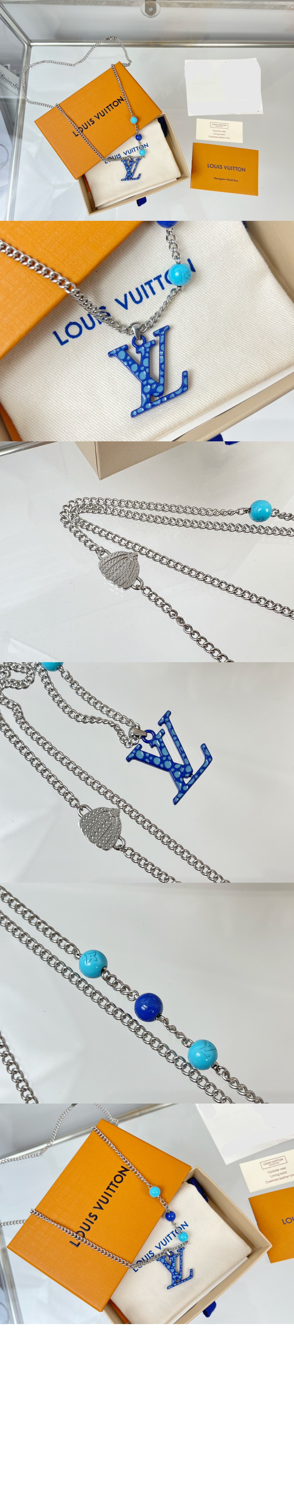 미러급레플리카사이트 | 명품레플리카 전문 쇼핑몰  | 퍼스트원 - 펜던트 실버 블루 M01093 > 루이비통
