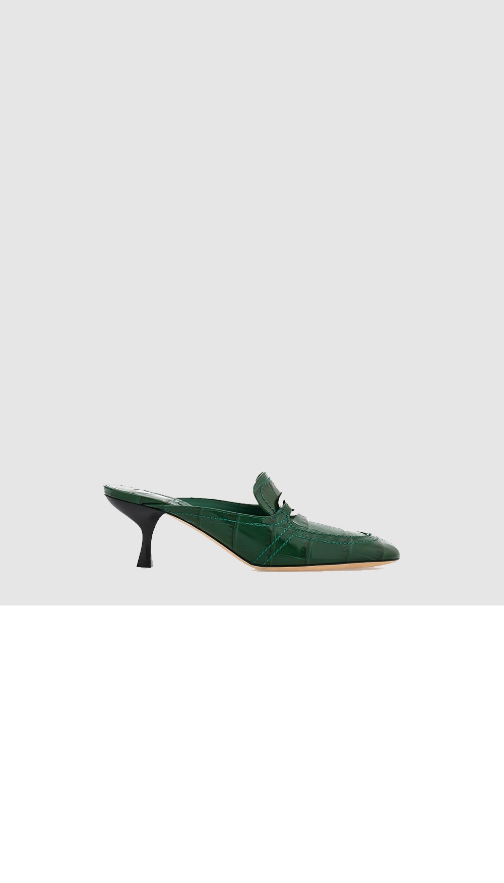 미러급레플리카사이트 | 명품레플리카 전문 쇼핑몰  | 퍼스트원 - 골드 버클 키튼 힐 뮬 01I139 > 페레가모