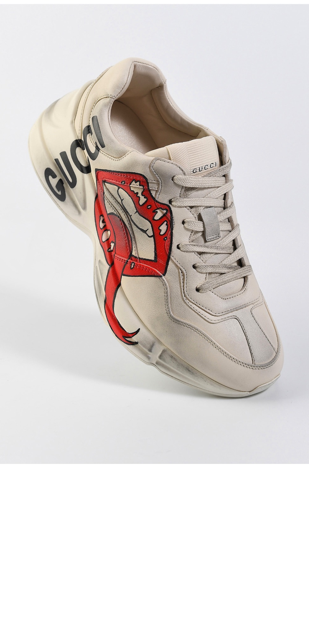 미러급레플리카사이트 | 명품레플리카 전문 쇼핑몰  | 퍼스트원 - 라이톤 더티 입술 스니커즈 552089 > 구찌