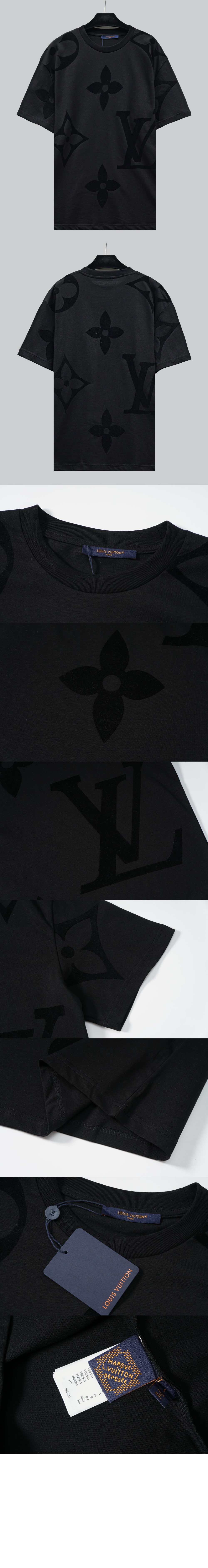 미러급레플리카사이트 | 명품레플리카 전문 쇼핑몰  | 퍼스트원 - 모노그램 쇼트 슬리브드 코튼 크루넥 > 루이비통