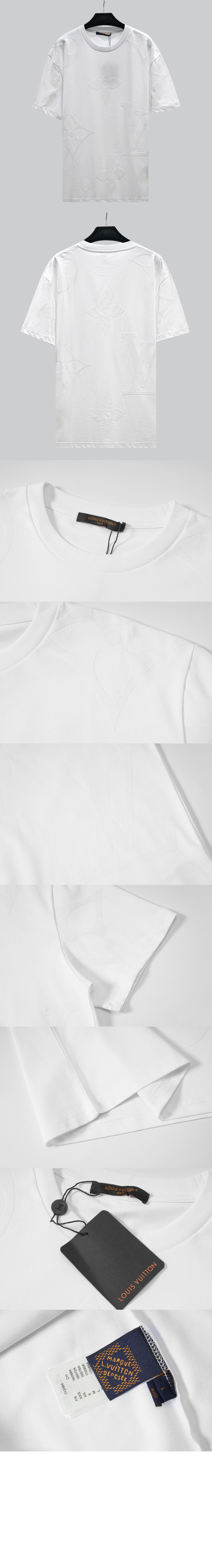 미러급레플리카사이트 | 명품레플리카 전문 쇼핑몰  | 퍼스트원 - 모노그램 쇼트 슬리브드 코튼 크루넥 > 루이비통