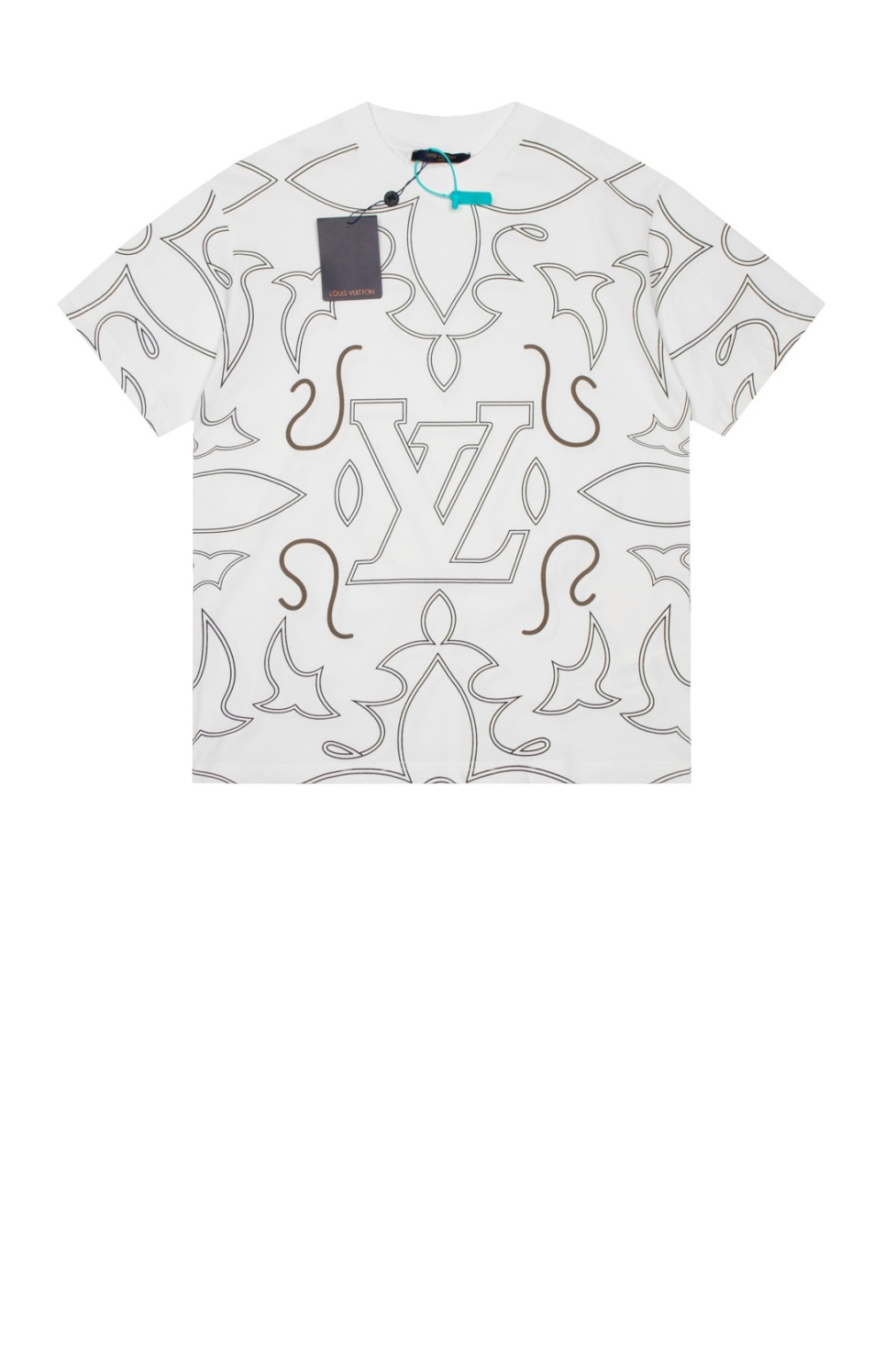 미러급레플리카사이트 | 명품레플리카 전문 쇼핑몰  | 퍼스트원 - 엠브로이더드 코튼 티셔츠 > 루이비통