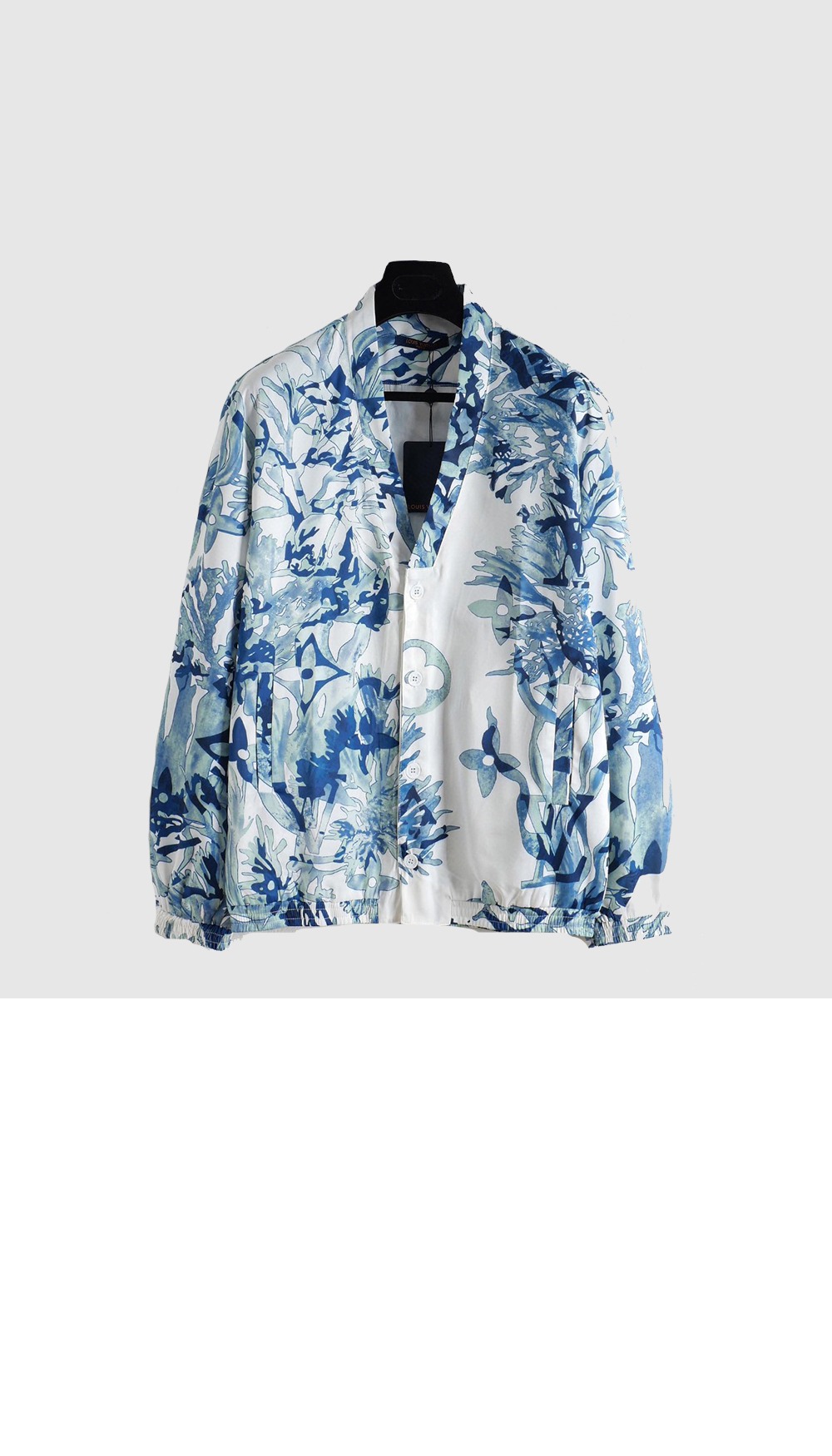 미러급레플리카사이트 | 명품레플리카 전문 쇼핑몰  | 퍼스트원 - 실크 블렌드 엠브로이더드 블루종 > 루이비통