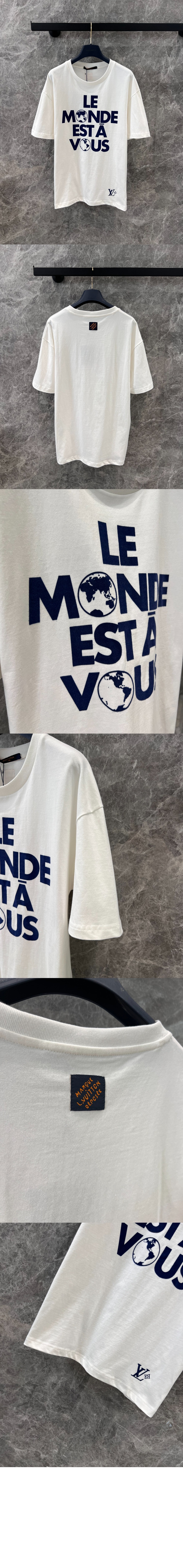 미러급레플리카사이트 | 명품레플리카 전문 쇼핑몰  | 퍼스트원 - 그래픽 코튼 티셔츠 > 루이비통