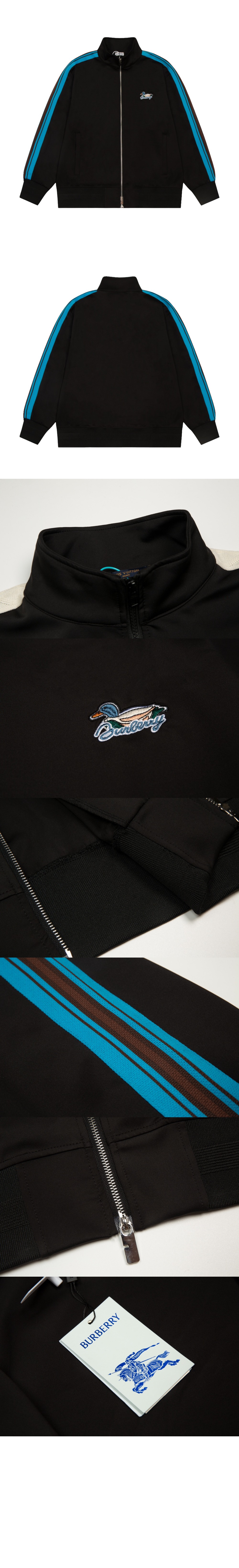 미러급레플리카사이트 | 명품레플리카 전문 쇼핑몰  | 퍼스트원 - 스트라이프 저지 트랙 재킷 > 버버리