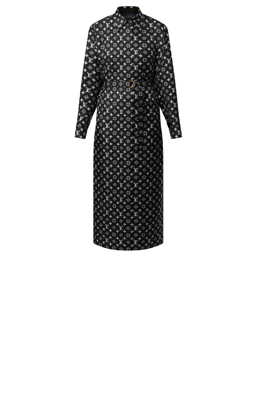 미러급레플리카사이트 | 명품레플리카 전문 쇼핑몰  | 퍼스트원 - 모노그램 실크 셔츠 드레스 > 루이비통