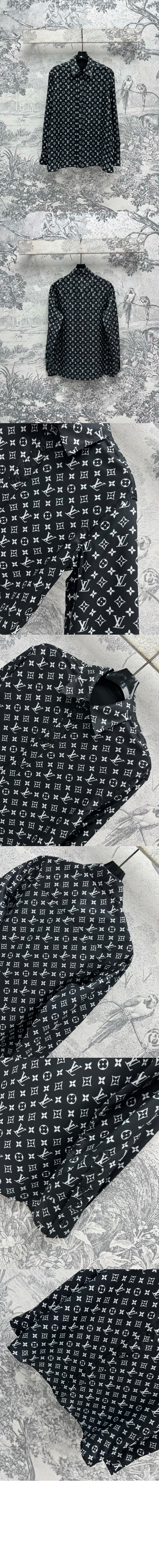 미러급레플리카사이트 | 명품레플리카 전문 쇼핑몰  | 퍼스트원 - 모노그램 실크 셔츠 > 루이비통