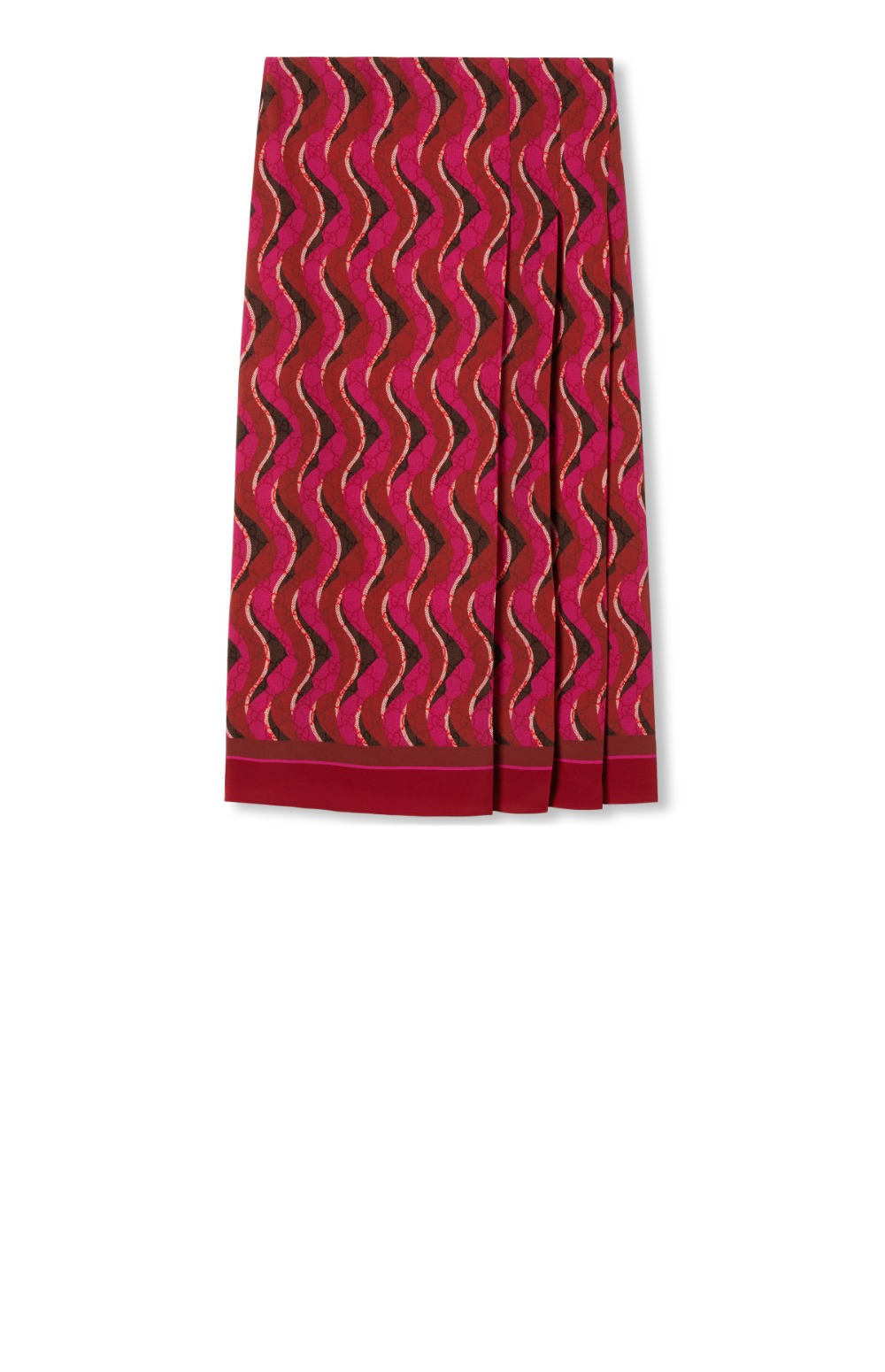 미러급레플리카사이트 | 명품레플리카 전문 쇼핑몰  | 퍼스트원 - 중간 길이 플로라 크레이프 스커트 > 구찌