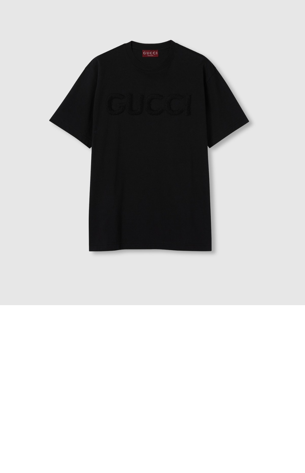 미러급레플리카사이트 | 명품레플리카 전문 쇼핑몰  | 퍼스트원 - 자수 코튼 저지 티셔츠 > 구찌