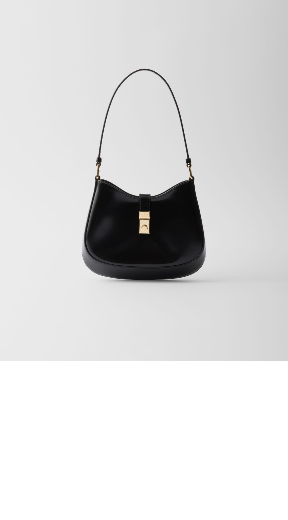 미러급레플리카사이트 | 명품레플리카 전문 쇼핑몰  | 퍼스트원 - 클레오 브러쉬드 가죽 숄더백 1BC169 > 프라다