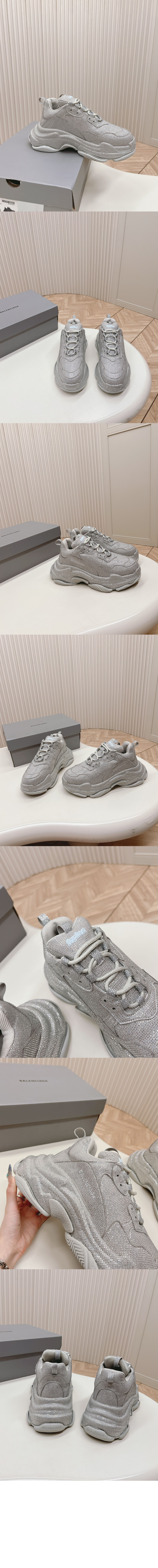 미러급레플리카사이트 | 명품레플리카 전문 쇼핑몰  | 퍼스트원 - TRIPLE S 라인스톤 스니커즈 536737 > 발렌시아가