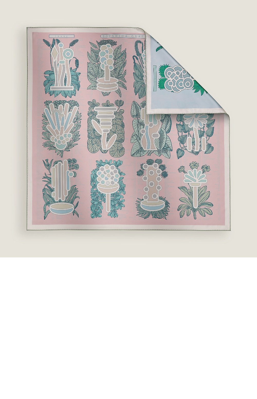 미러급레플리카사이트 | 명품레플리카 전문 쇼핑몰  | 퍼스트원 - Botanica Grafica 더블 페이스 스카프 90 > 에르메스