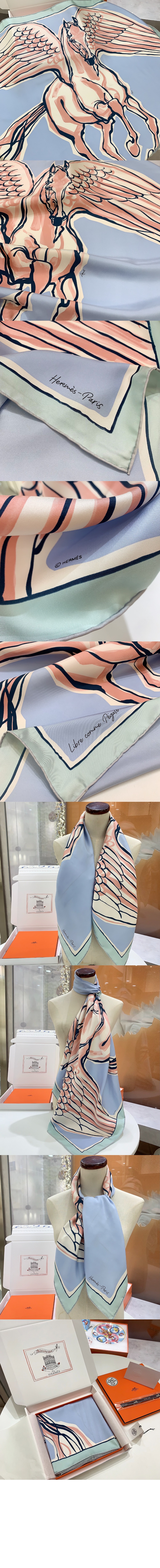 미러급레플리카사이트 | 명품레플리카 전문 쇼핑몰  | 퍼스트원 - libre comme pegase 스카프 90 > 에르메스