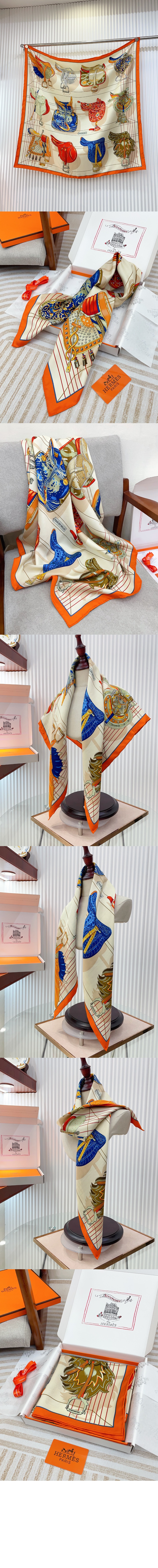 미러급레플리카사이트 | 명품레플리카 전문 쇼핑몰  | 퍼스트원 - Tous en Selle 스카프 90 > 에르메스