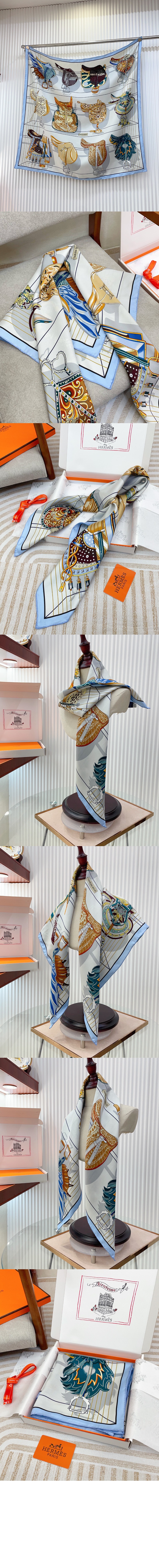 미러급레플리카사이트 | 명품레플리카 전문 쇼핑몰  | 퍼스트원 - Tous en Selle 스카프 90 > 에르메스