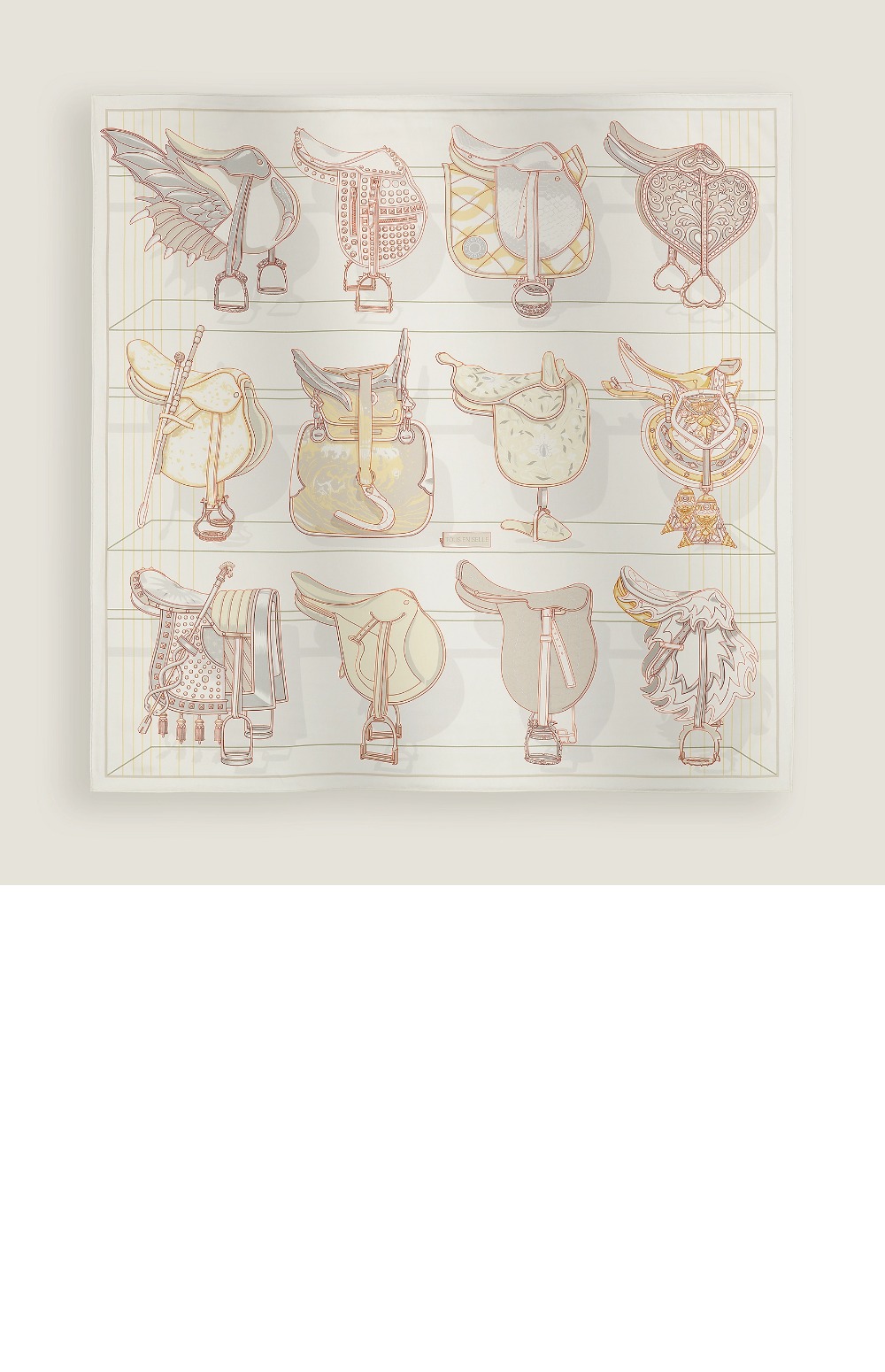 미러급레플리카사이트 | 명품레플리카 전문 쇼핑몰  | 퍼스트원 - Tous en Selle 스카프 90 > 에르메스