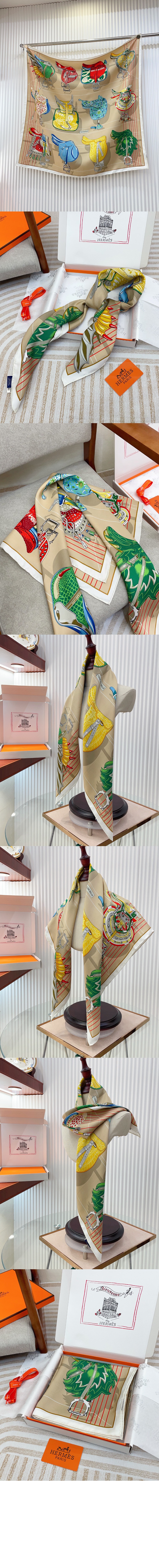 미러급레플리카사이트 | 명품레플리카 전문 쇼핑몰  | 퍼스트원 - Tous en Selle 스카프 90 > 에르메스