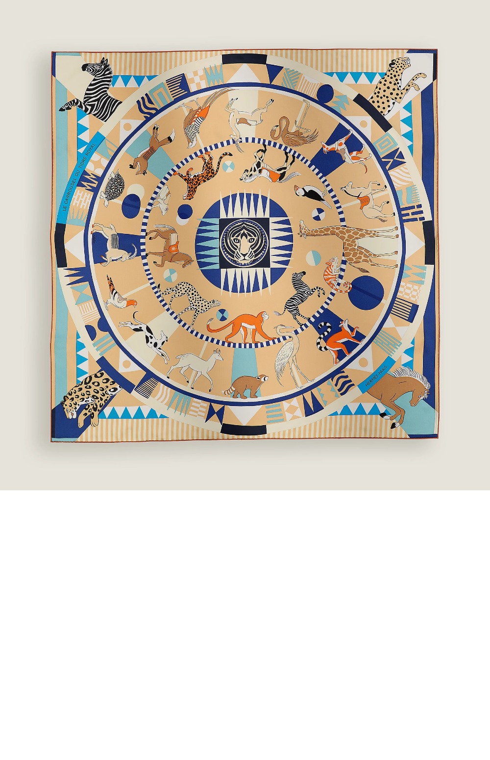 미러급레플리카사이트 | 명품레플리카 전문 쇼핑몰  | 퍼스트원 - Le Carrousel du Tigre Royal  스카프 90 > 에르메스