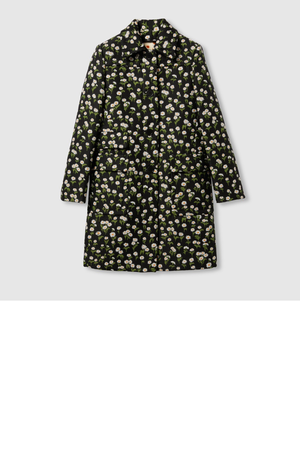 미러급레플리카사이트 | 명품레플리카 전문 쇼핑몰  | 퍼스트원 - 플로라 크레이프 싱글 브레스트 코트 > 구찌