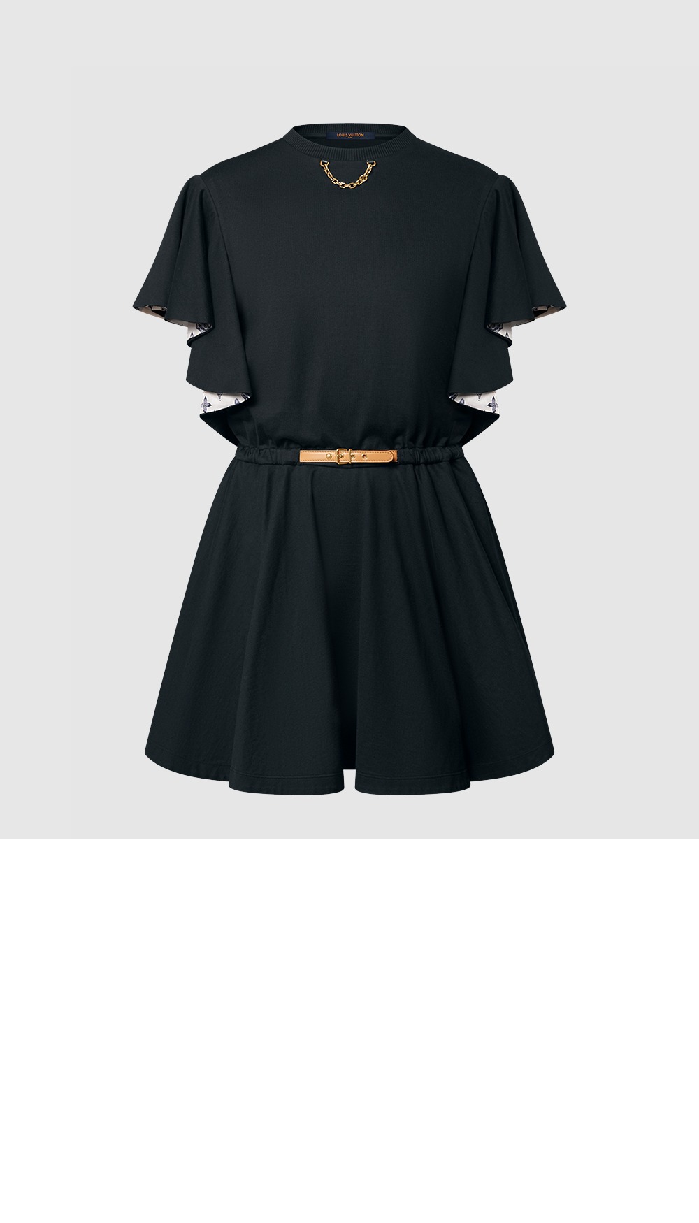 미러급레플리카사이트 | 명품레플리카 전문 쇼핑몰  | 퍼스트원 - 플라운스 슬리브 벨티드 드레스 > 루이비통