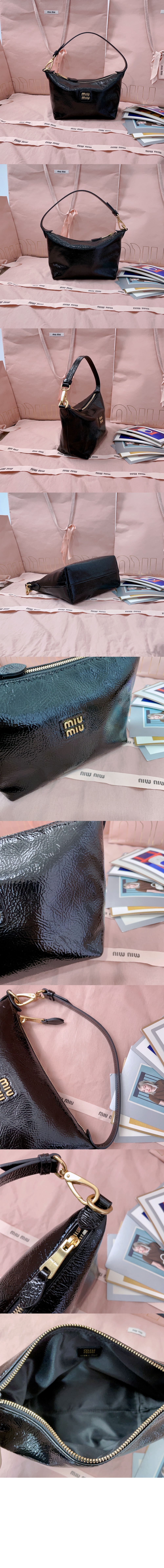 미러급레플리카사이트 | 명품레플리카 전문 쇼핑몰  | 퍼스트원 - 나플락 페이턴트 가죽 파우치 5NE841 > 미우미우