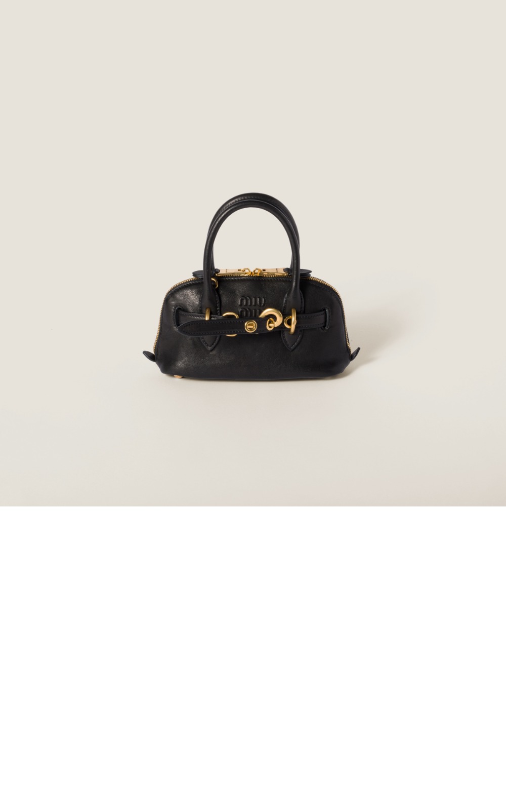 미러급레플리카사이트 | 명품레플리카 전문 쇼핑몰  | 퍼스트원 - 아방뛰르 미니 나파 가죽백 5BP090 > 미우미우