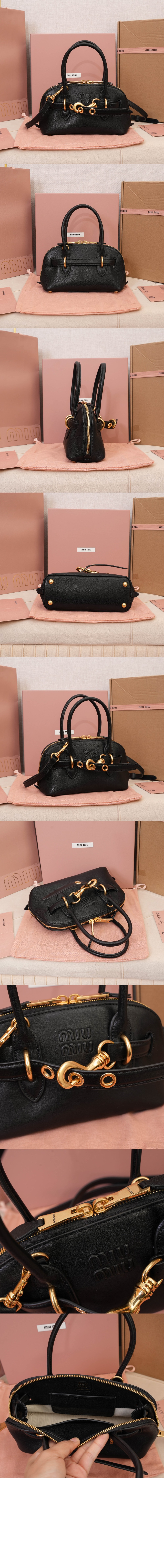 미러급레플리카사이트 | 명품레플리카 전문 쇼핑몰  | 퍼스트원 - 아방뛰르 미니 나파 가죽백 5BP090 > 미우미우