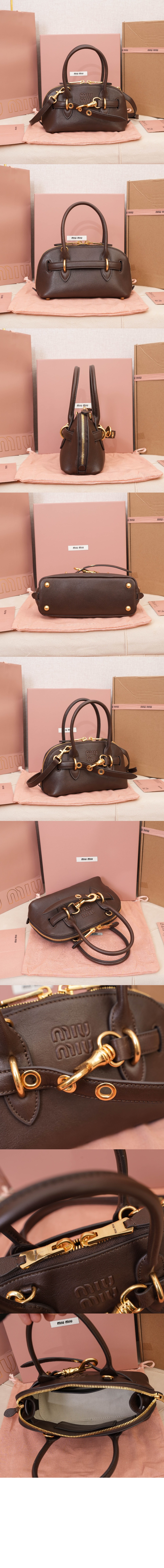 미러급레플리카사이트 | 명품레플리카 전문 쇼핑몰  | 퍼스트원 - 아방뛰르 미니 나파 가죽백 5BP090 > 미우미우