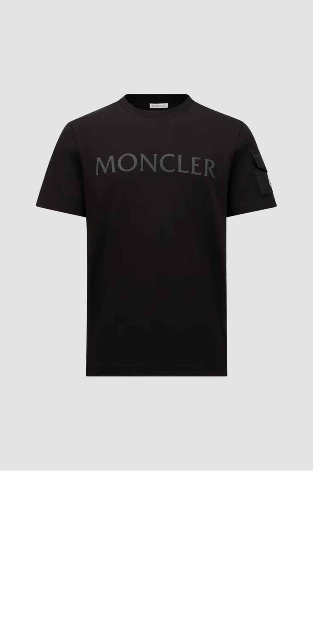 미러급레플리카사이트 | 명품레플리카 전문 쇼핑몰  | 퍼스트원 - 라미네이트 로고 코튼 티셔츠 > 몽클레어