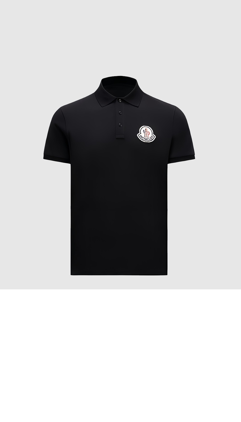 미러급레플리카사이트 | 명품레플리카 전문 쇼핑몰  | 퍼스트원 - 로고 패치 코튼 폴로 셔츠 > 몽클레어