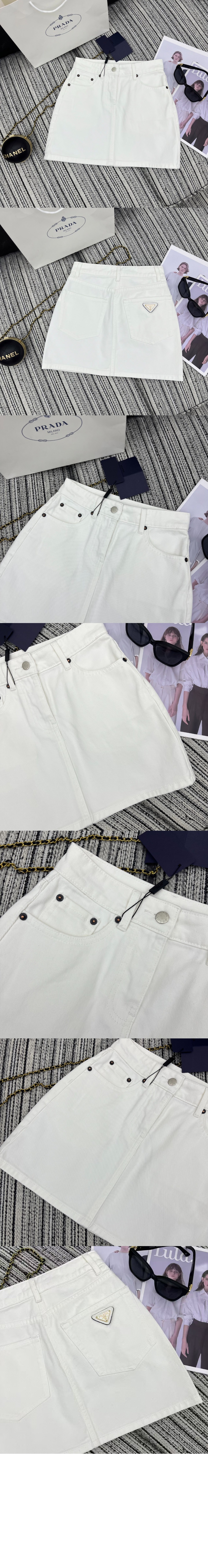 미러급레플리카사이트 | 명품레플리카 전문 쇼핑몰  | 퍼스트원 - 데님 미니스커트 > 프라다