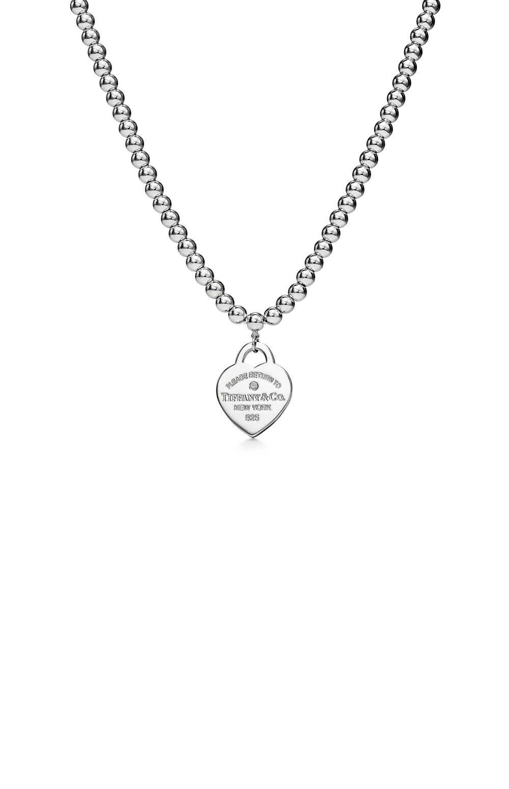 미러급레플리카사이트 | 명품레플리카 전문 쇼핑몰  | 퍼스트원 - 티파니 하트 태그 비드 네크리스 > 티파니