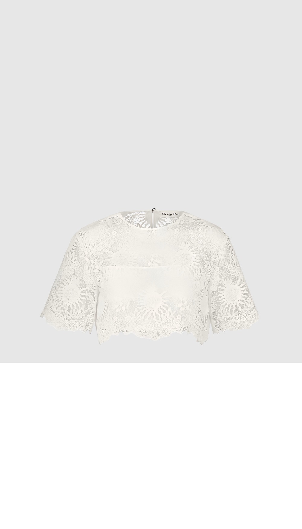 미러급레플리카사이트 | 명품레플리카 전문 쇼핑몰  | 퍼스트원 - 크롭 반소매 탑 > 디올